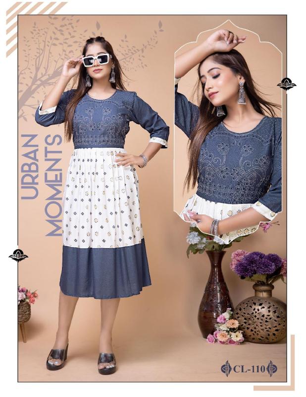 BEAUTY SHANAYA Rayon Kurti Wholesale Catalog