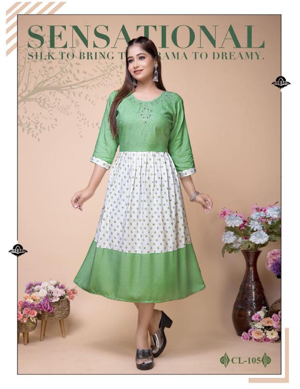 BEAUTY SHANAYA Rayon Kurti Wholesale Catalog