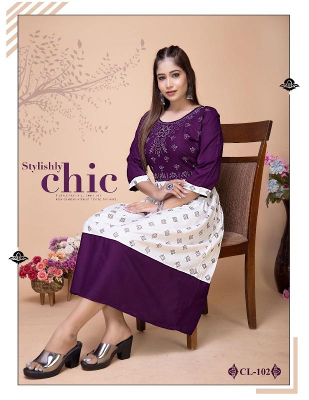 BEAUTY SHANAYA Rayon Kurti Wholesale Catalog
