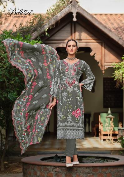 Belliza Guzarish Vol 13 Cotton Printed Dress Material Wholesale catalog