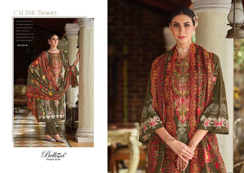 Belliza Guzarish Vol 13 Cotton Printed Dress Material Wholesale catalog