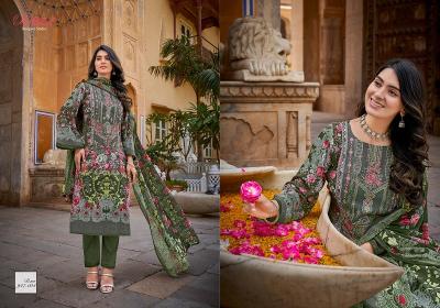 Belliza Riwayat 947 Premium Designer Dress Material Wholesale Catalog
