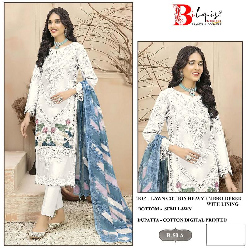 Bilqis B 80 A To D Salwar Kameez Wholesale Catalog