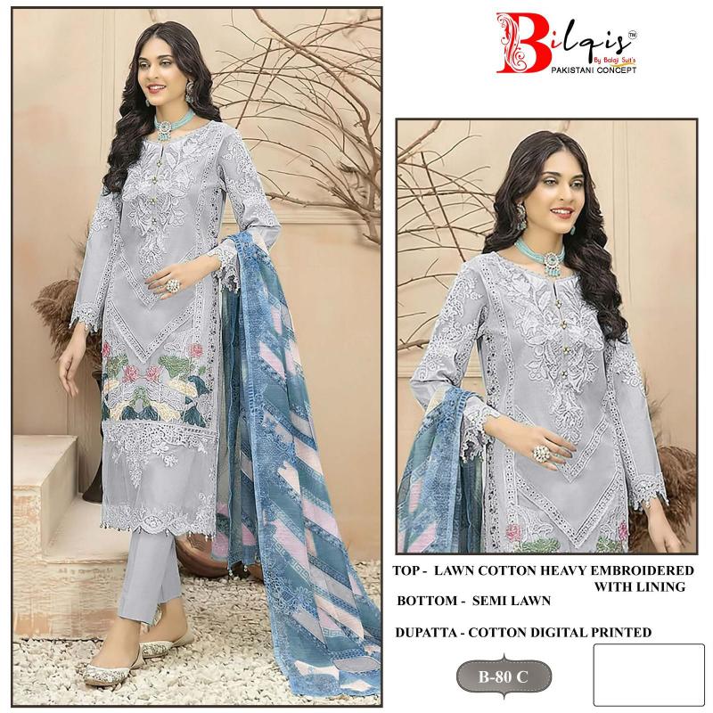 Bilqis B 80 A To D Salwar Kameez Wholesale Catalog