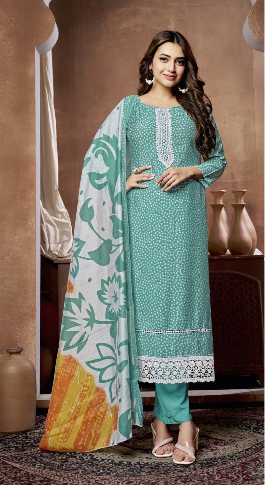 BIPSON FORTUNER - 2836 Roman Silk Salwar Kameez Wholesale Catalog