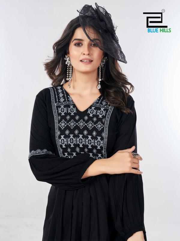 Blue Hills Manu Bhaker Kurti Top Wholesale Catalog