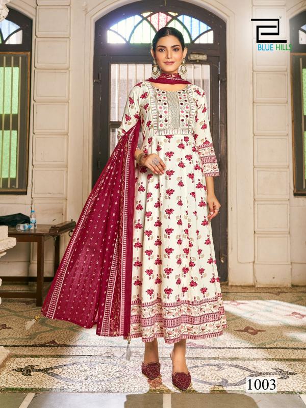 BLUE HILLS Senorita Special Anarkali Kurti Wholesale catalog