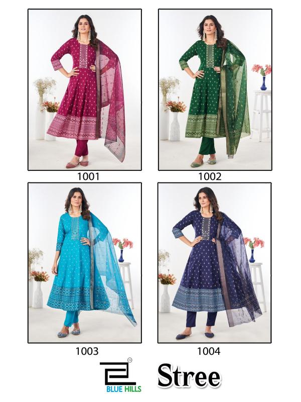 BLUE HILLS Stree Rayon kurtis Wholesale Catalog