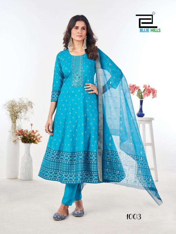 BLUE HILLS Stree Rayon kurtis Wholesale Catalog