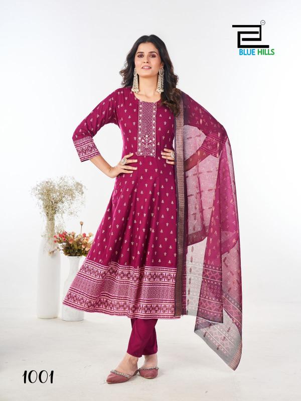BLUE HILLS Stree Rayon kurtis Wholesale Catalog
