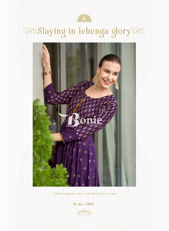 BONIE AANCHAL Vol 4 Anarkali Kurti Wholesale Catalog