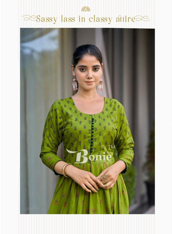 BONIE AANCHAL Vol 4 Anarkali Kurti Wholesale Catalog