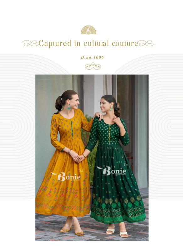 BONIE AANCHAL Vol 4 Anarkali Kurti Wholesale Catalog
