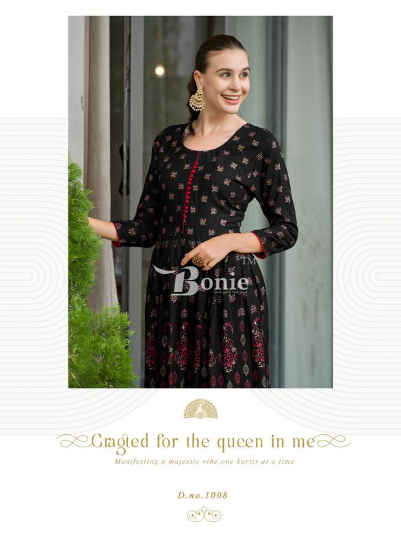 BONIE AANCHAL Vol 4 Anarkali Kurti Wholesale Catalog