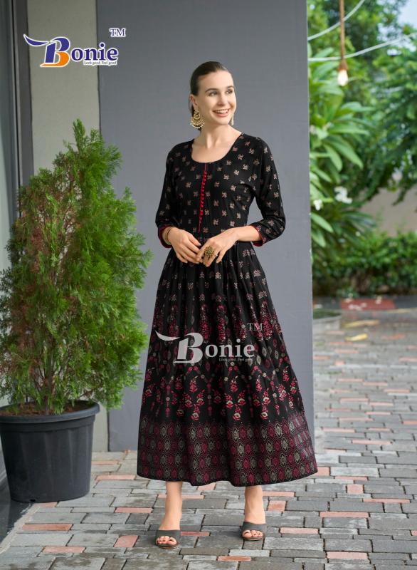 BONIE AANCHAL Vol 4 Anarkali Kurti Wholesale Catalog