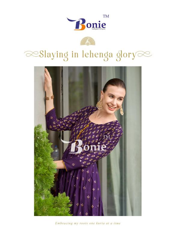 BONIE AANCHAL Vol 4 Anarkali Kurti Wholesale Catalog