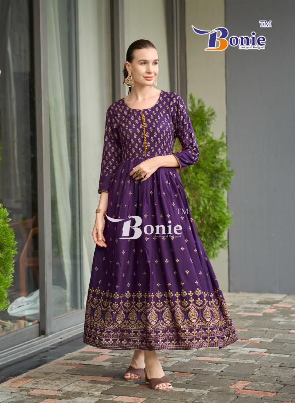 BONIE AANCHAL Vol 4 Anarkali Kurti Wholesale Catalog