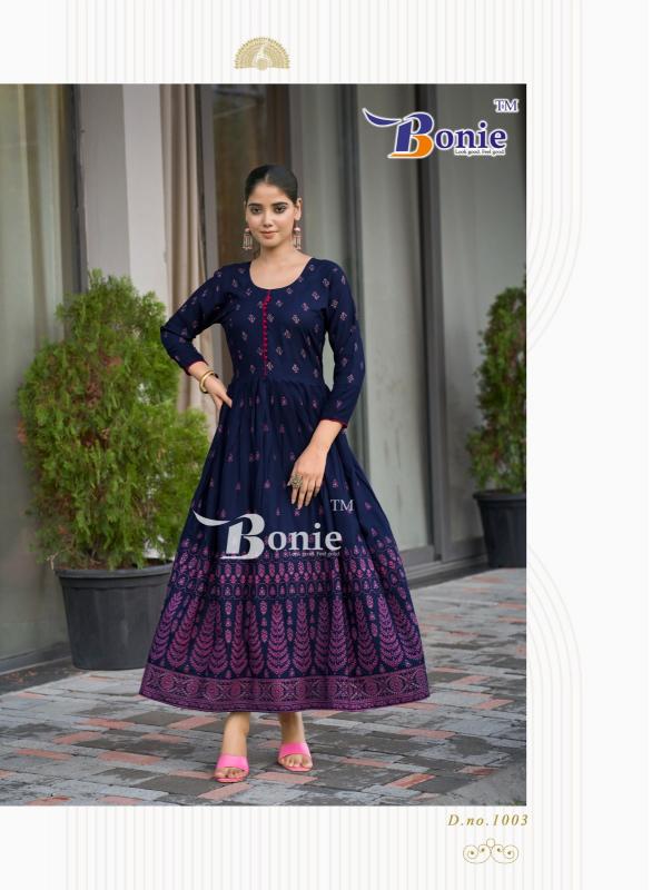 BONIE AANCHAL Vol 4 Anarkali Kurti Wholesale Catalog