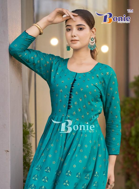 BONIE AANCHAL Vol 4 Anarkali Kurti Wholesale Catalog