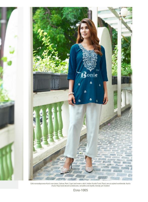 BONIE AISHA VOL 2 Kurti Top Wholesale catalog