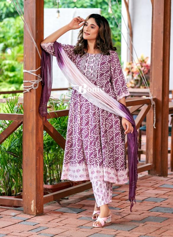 BONIE ANARKALI Kurti Wholesale Catalog