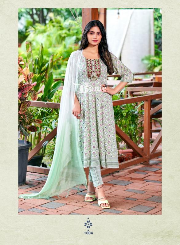 BONIE ANARKALI Kurti Wholesale Catalog