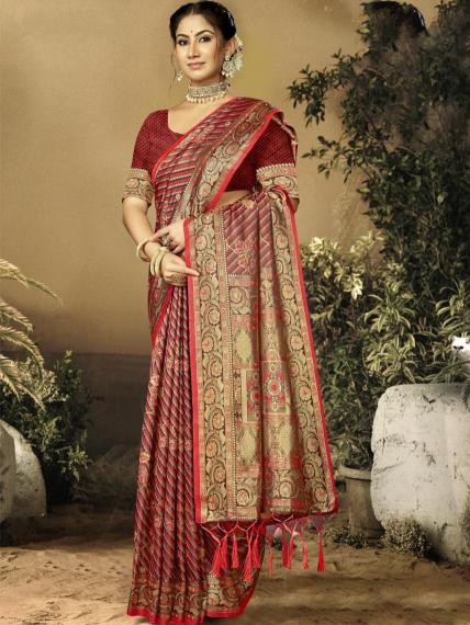 BUNAWAT ALVEER SATAN Silk Saree Wholesale Catalog