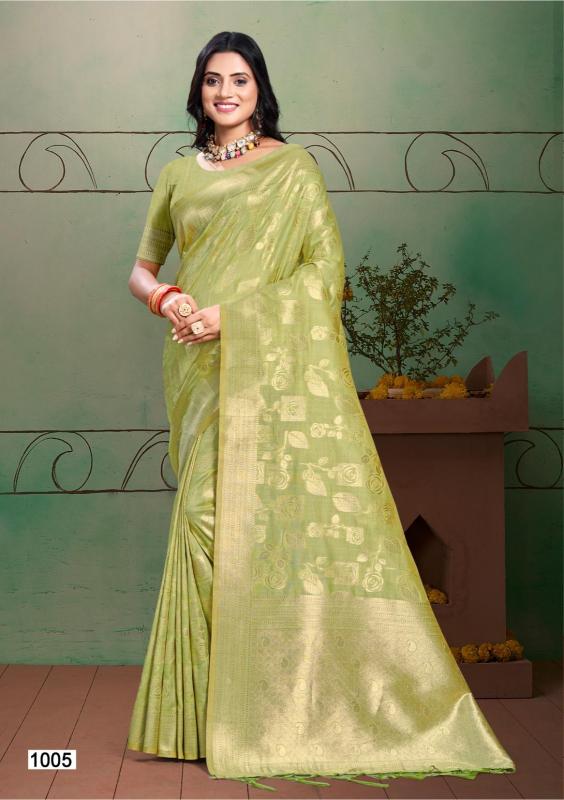 BUNAWAT Anubhuti Silk vol3 Saree Wholesale Catalog