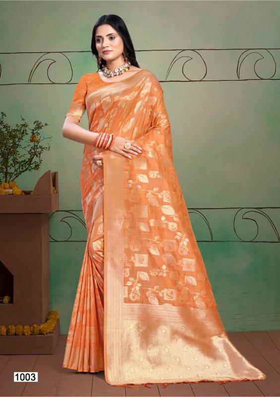 BUNAWAT Anubhuti Silk vol3 Saree Wholesale Catalog