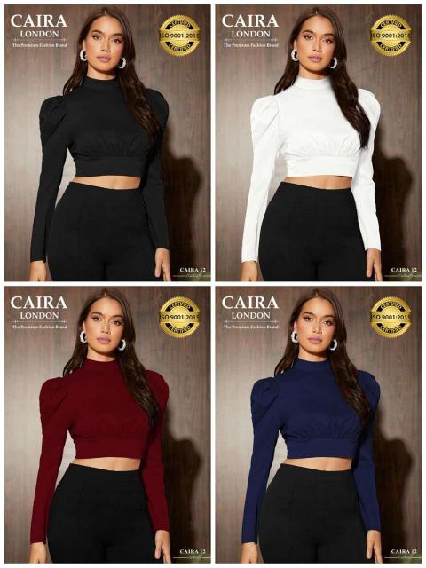 CAIRA LONDON CAIRA 13 Stylish Crop-top Wholesale Catalog
