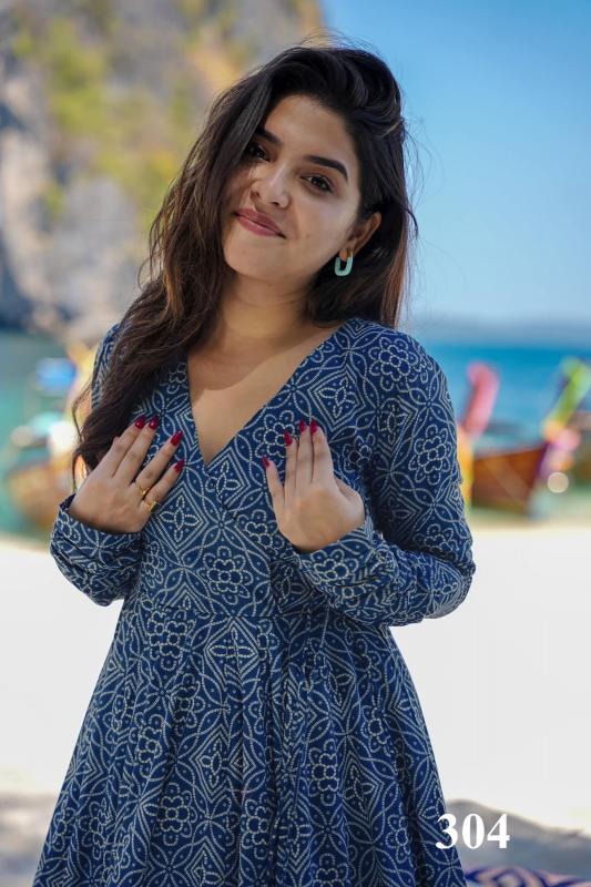 Clora vol 3 Gown Kurti Wholesale Catalog