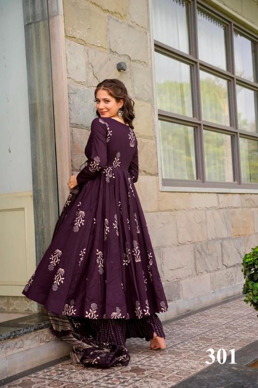 Clora vol 3 Gown Kurti Wholesale Catalog