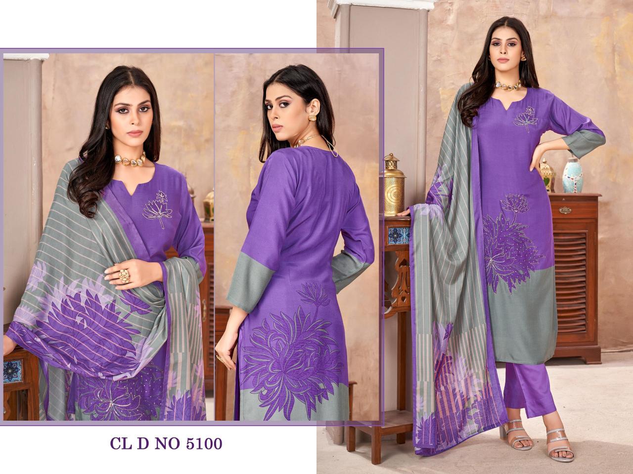 Colorx  D.no:5100 To 5101 Kurti Wholesale catalog