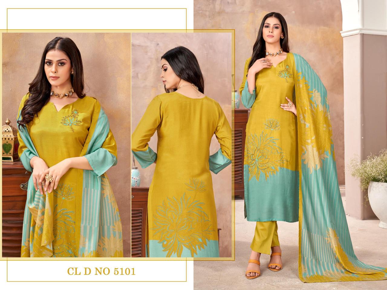 Colorx  D.no:5100 To 5101 Kurti Wholesale catalog