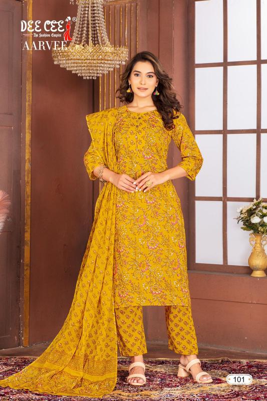 Deecee Aarvee Cotton Kurti Wholesale Catalog