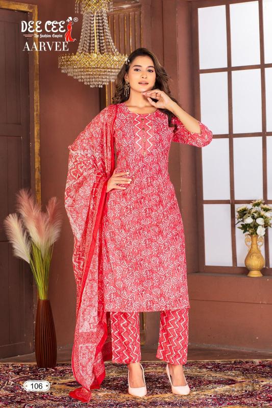 Deecee Aarvee Cotton Kurti Wholesale Catalog