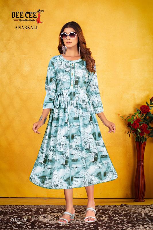 DEECEE ANARKALI Kurti Wholesale Catalog