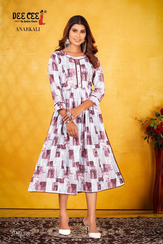DEECEE ANARKALI Kurti Wholesale Catalog