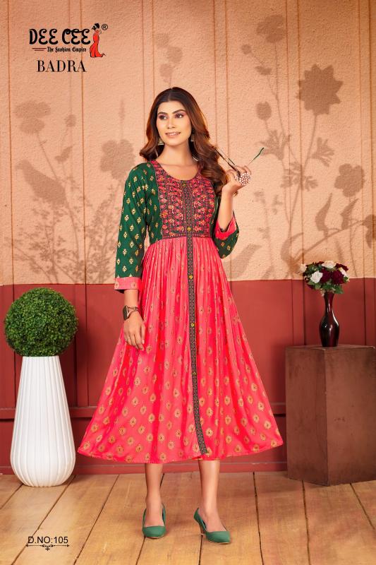 DEECEE BADRA Kurti Wholesale Catalog