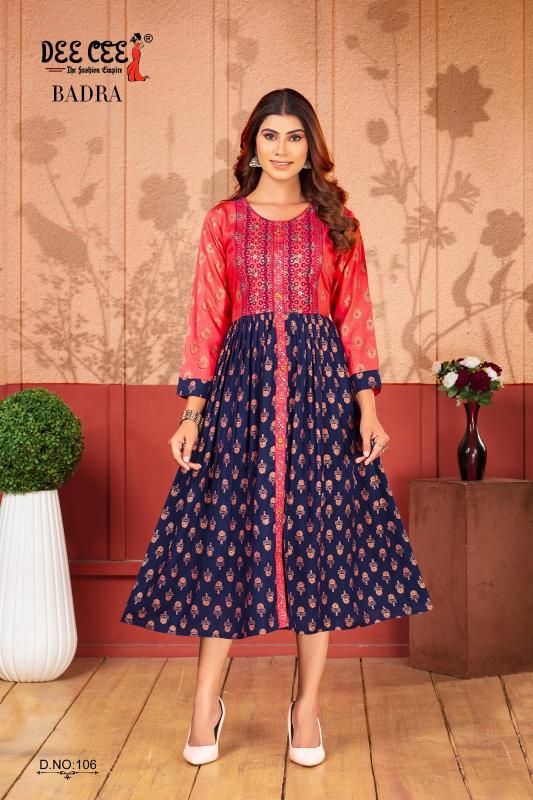 DEECEE BADRA Kurti Wholesale Catalog
