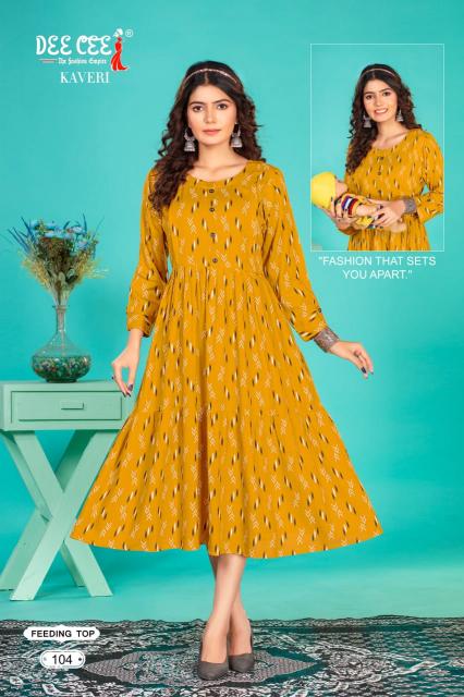 DEECEE KAVERI Kurti Wholesale catalog