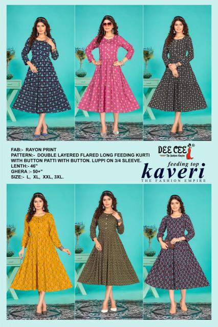 DEECEE KAVERI Kurti Wholesale catalog
