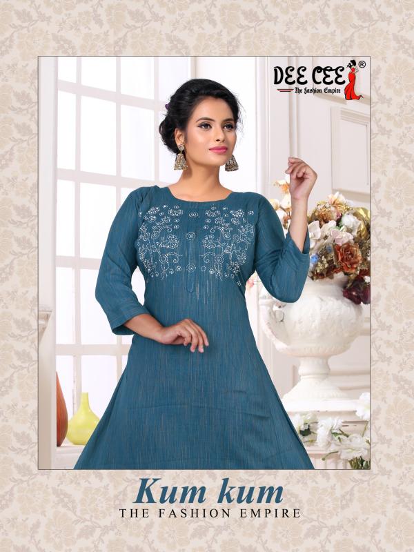 DEECEE KUM KUM Anarkali Kurti Wholesale Catalog