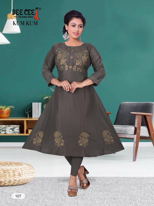DEECEE KUM KUM Anarkali Kurti Wholesale Catalog