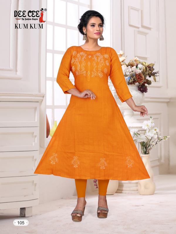 DEECEE KUM KUM Anarkali Kurti Wholesale Catalog