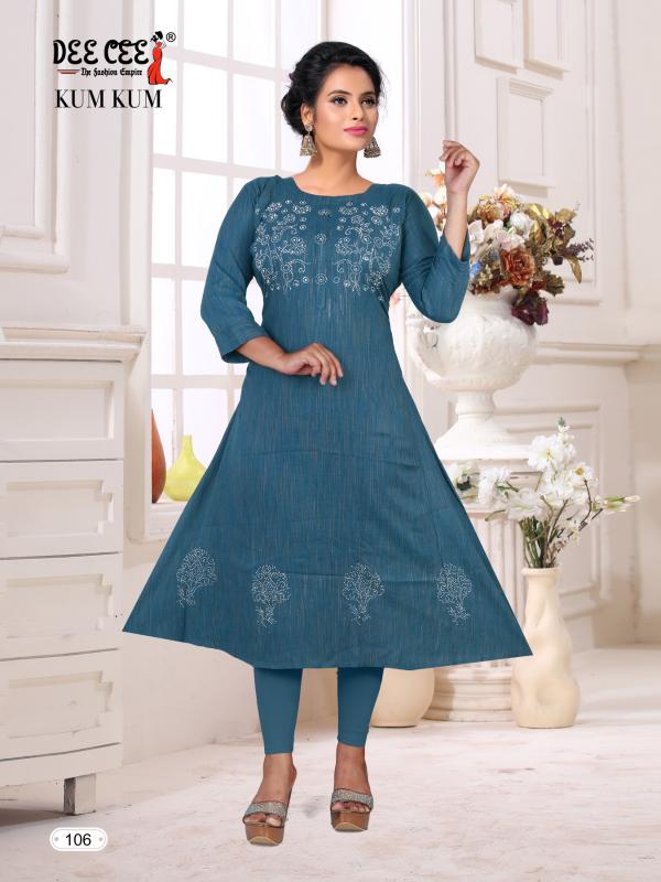 DEECEE KUM KUM Anarkali Kurti Wholesale Catalog