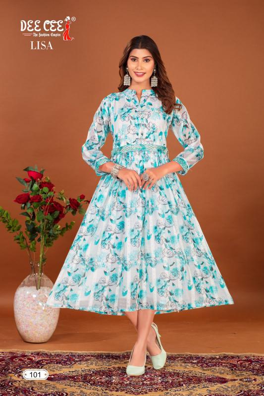 Deecee Lisa Long Kurti Wholesale Catalog