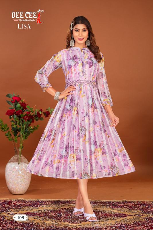 Deecee Lisa Long Kurti Wholesale Catalog