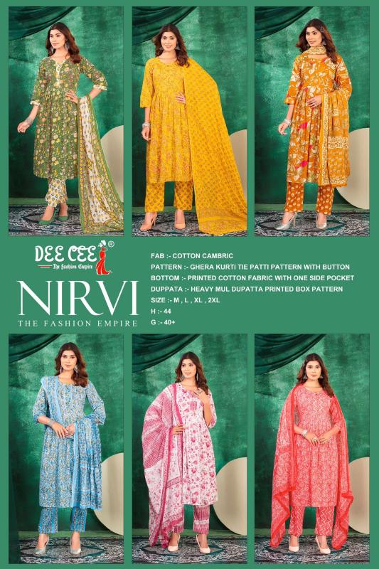 Deecee Nirvi Cotton Kurti Wholesale Catalog