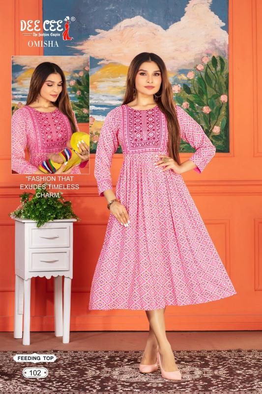 Deecee Omisha Kurti Wholesale catalog